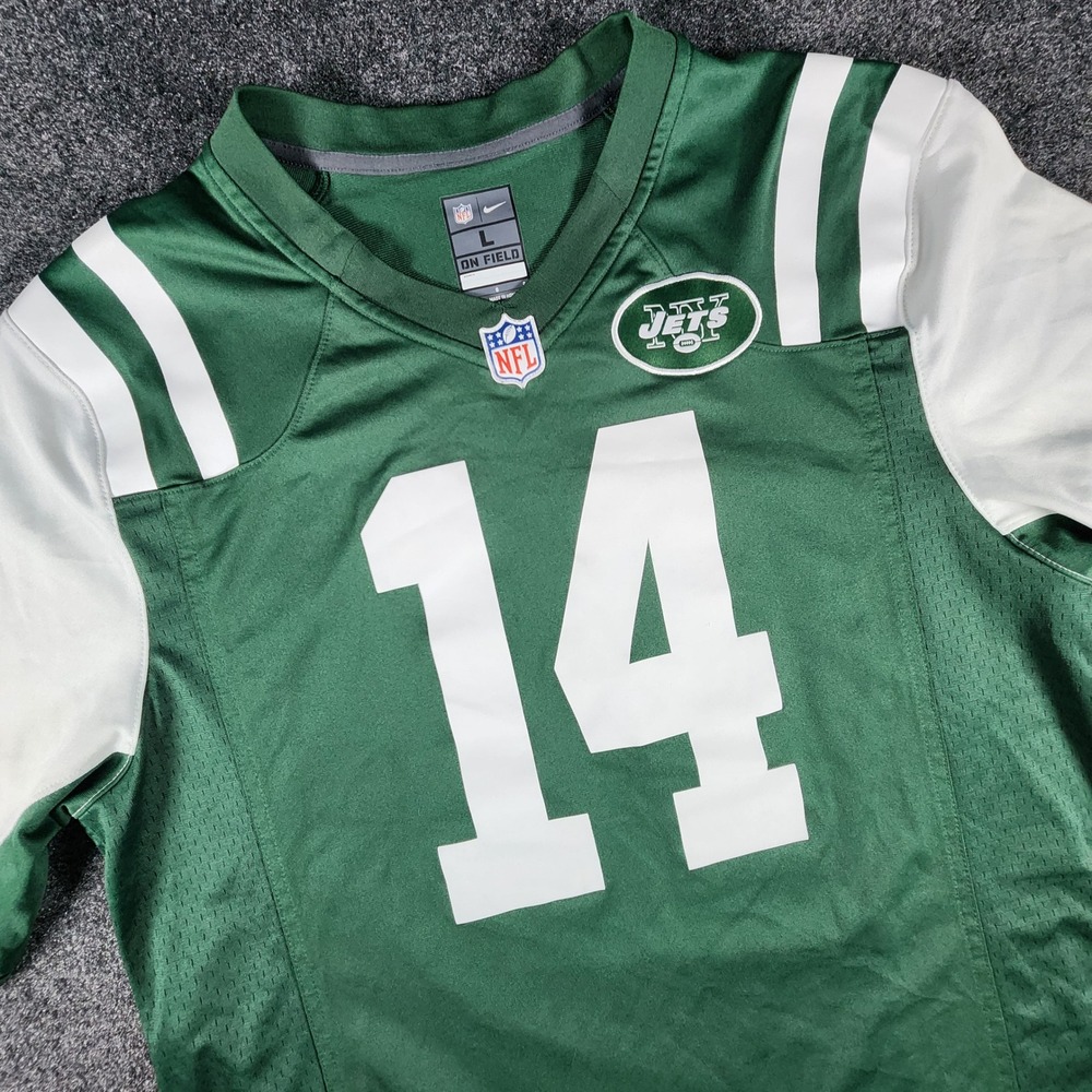 Nike On Field New York Jets Sam Darnold #14 Jersey Mens Large Green 472805-323